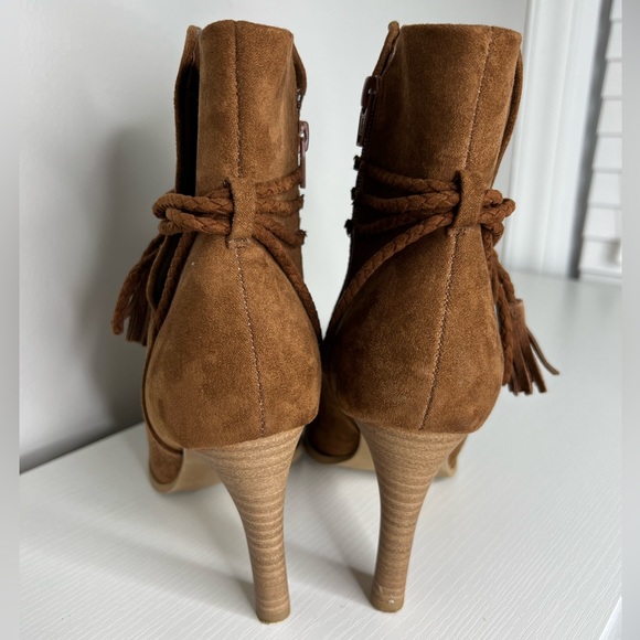 Universal Threads western, festival, boho heels/boots 8.5 - Picture 6 of 7